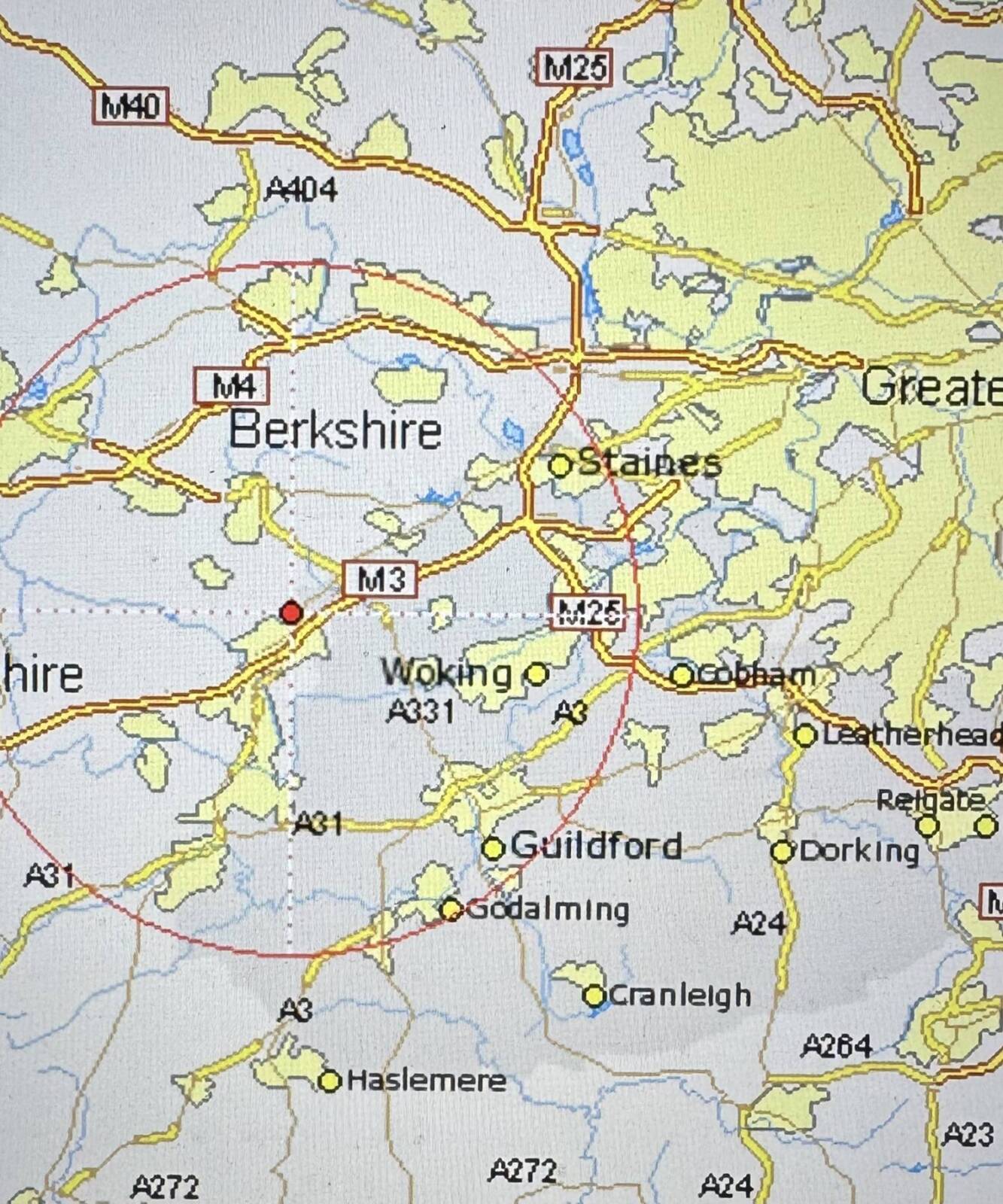 Service coverage area for Camberley Taxis Service coverage area for Camberley Taxis across Surrey and Heathrow/Gatwick airports.